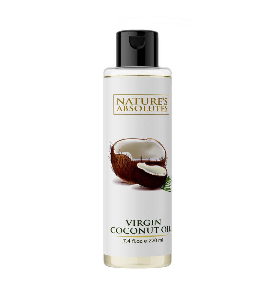 Cold Pressed - Virgin Coconut Oil - Natural Moisturizer For hair and skin (220 ml)