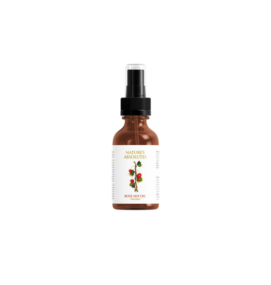 Cold Pressed - Rose Hip Seed Oil - Natural Moisturizer For hair and skin (30 ml)